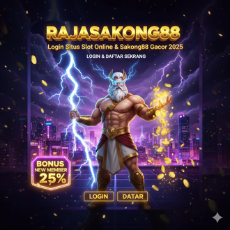 Rajasakong88 Login | Situs Sakong88 & Slot Online Gacor Terpercaya 2025